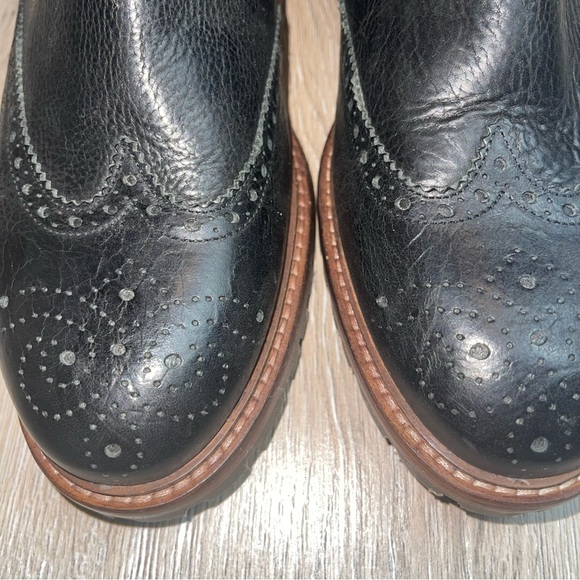 Johnston & Murphy Kresser Gore Chelsea Boot Black Size 8M Hand Crafted  In ITALY - Picture 3 of 10